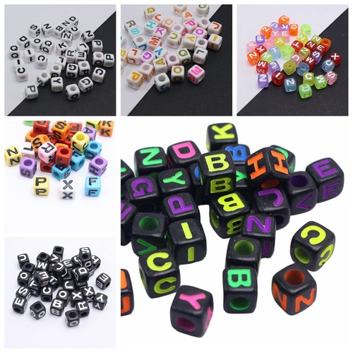 200 perline pony cubo - , acrilico