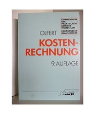 Kostenrechnung, Olfert, Klaus