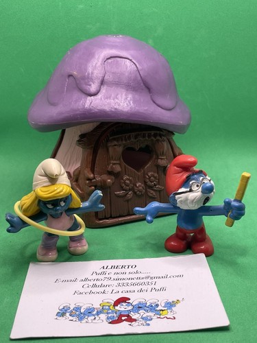 Puffi smurfs smurf casa - smurfs, dei