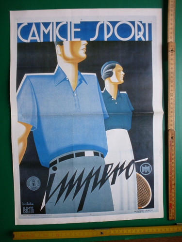 Poster pubblicità camicie - poster,
