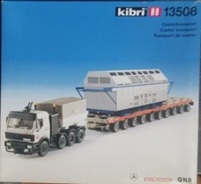KIBRI 13508 Kit Camion MB 4 assi trasporto pesante trasformatore Castor scala H0