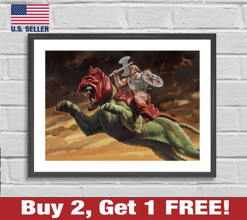Poster man masters the - of,