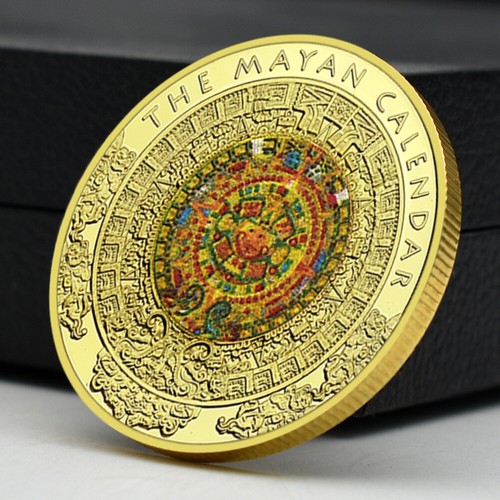 Calendario maya moneta - maya,