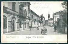 Novara Arona cartolina QZ0816