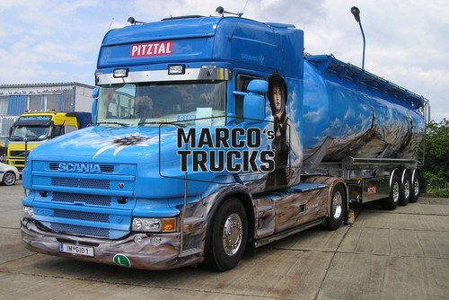 Foto camion scania t580 tanker - foto,