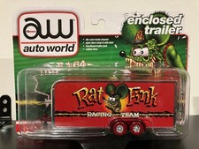 auto world rat fink/rimorchio