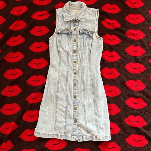 Abito bodycon smanicato - , denim