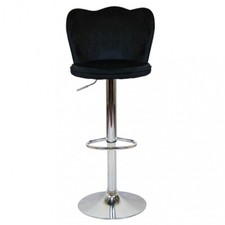 Set 2 Sgabelli in Velluto con