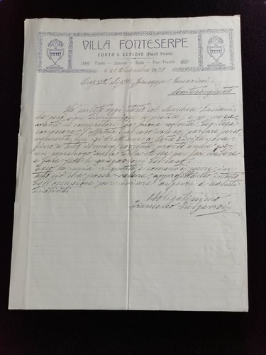 Carta intestata porto - carta,