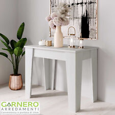 Tavolo consolle allungabile 3 metri moderno bianco salvaspazio 14 posti GRACE