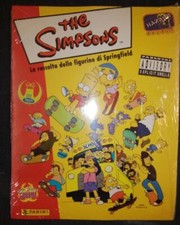 THE SIMPSONS LOTTO 3 ALBUM SET COMPLETI FIGURINE PANINI
