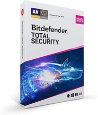 Bitdefender Total Security 1 PC 2 ANNI - Antivirus - leggi la descrizione