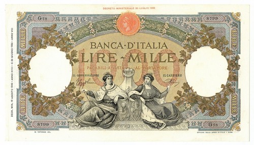 1000 lire capranesi - lire,