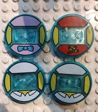 4 pezzi etichette Lego