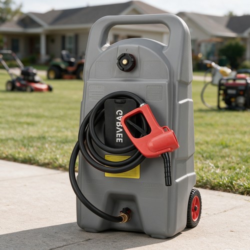 Gallon fuel can with - fuel,