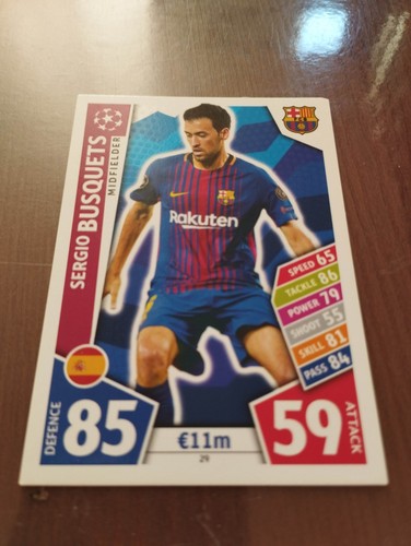 Busquets barcelona topps - 29,