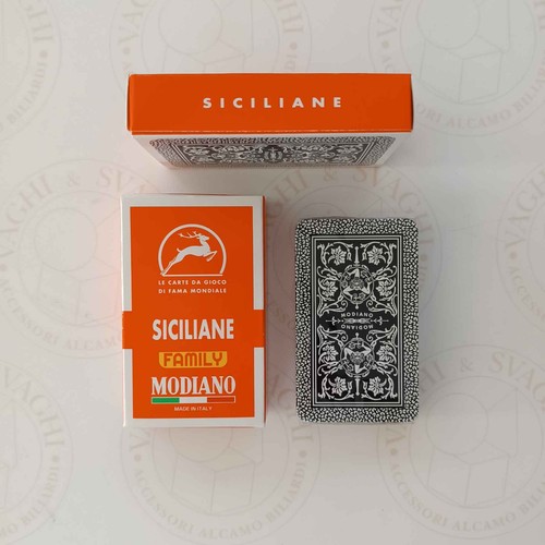 Carte siciliane arancione - carte,