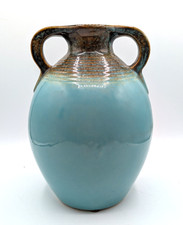 Vaso anfora vintage blu acqua