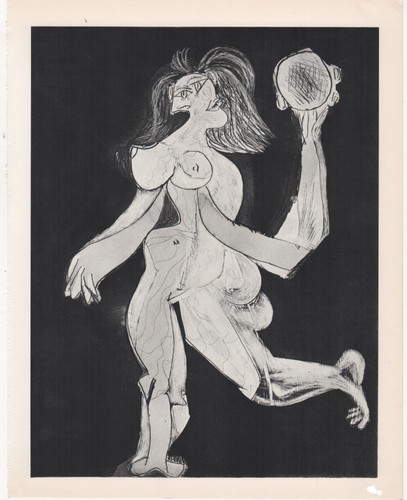 Pablo picasso femme au - femme,