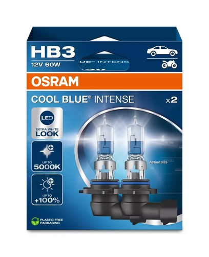 Osram cool blue - blue, intense