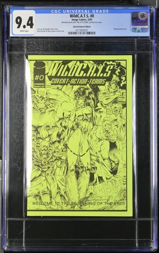 Wildcats ashcan cgc 9 4 - wildcats,