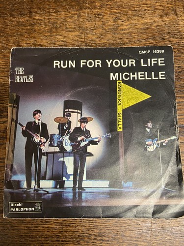 Disco giri the beatles - 45, run