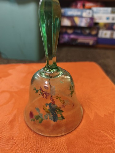 Campana vetro verde con - verde,