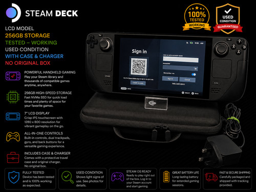 Steam deck lcd - steam,