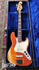 Fender Jazz Bass 1972 "Smoky" - Original "Natural" Nitro Finish - Hard Case