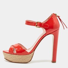 Sandali Miu Miu rossi in