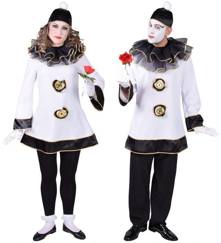 Costume clown pierrot - costume,