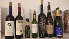 LOTTO BOTTIGLIE VUOTE SASSICAIA TIGNANELLO POL COCHET AMARONE LUX
