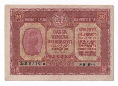 Lire buono cassa - 20,