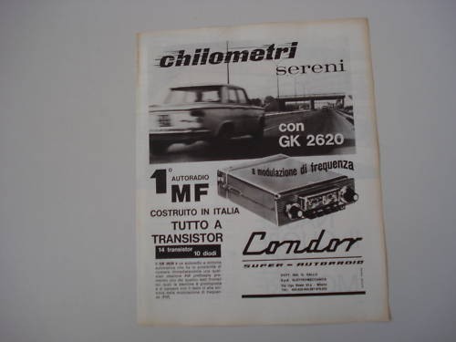 Advertising pubblicità 1964 - advertising,