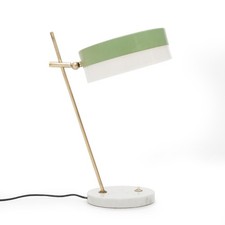 Lampada da tavolo in marmo e