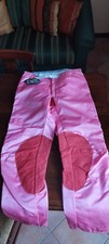 JT Racing vintage pantalone rosa "Pink Panther", taglia 36" MAI USATO
