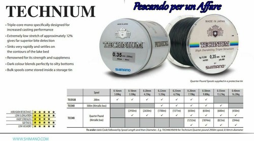 Shimano technium tournament - shimano,