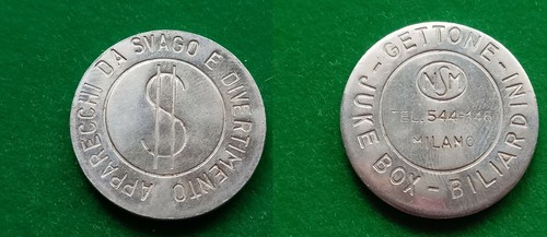 Gettone token jeton vintage - token,