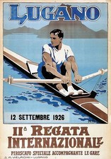 Poster Regata Canottaggio