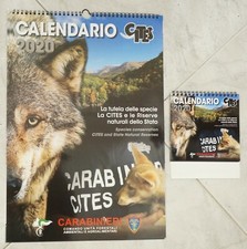 Calendario Carabinieri Comando Unita' Forestali Ambinetali CITES Anno 2020