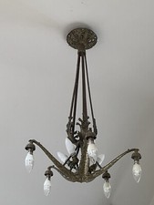 Antico lampadario francese in