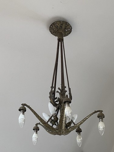 Antico lampadario francese - , in