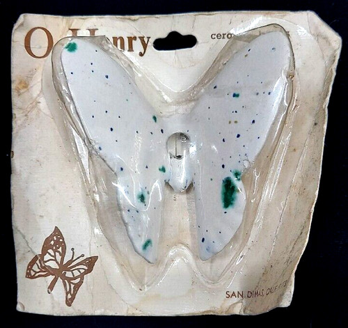 Perla farfalla ceramica