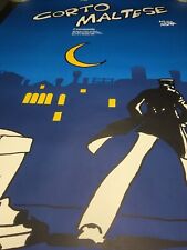 POSTER CORTO MALTESE PRATT CORTOMANIA SPETTACOLO TEATRALE VENEZIA 1982 68X99 CM