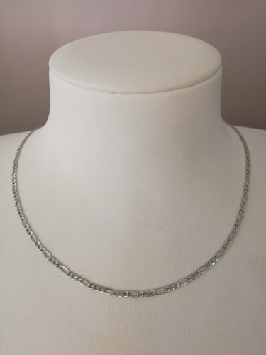 Collana oro bianco maglia - bianco,
