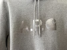 Felpa con cappuccio uomo APC