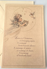 Biglietto natalizio vintage