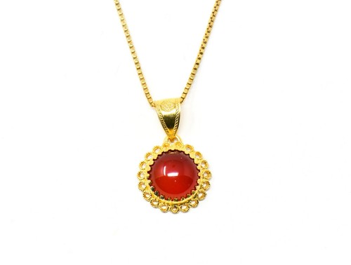 Collana girocollo pendente - collana,