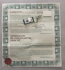 Warranty Guarantee Rolex