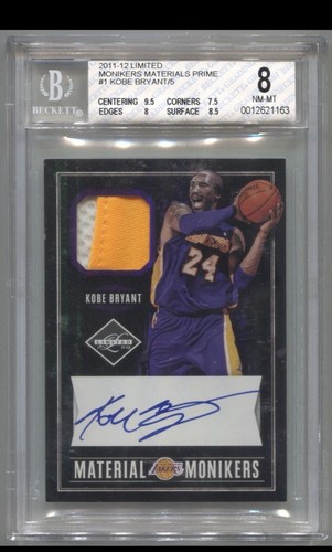 Panini 2011 limited - limited, kobe